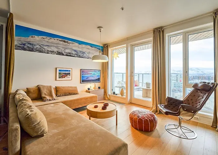 Arctic Sky Loft I Sea View I Apartamento *